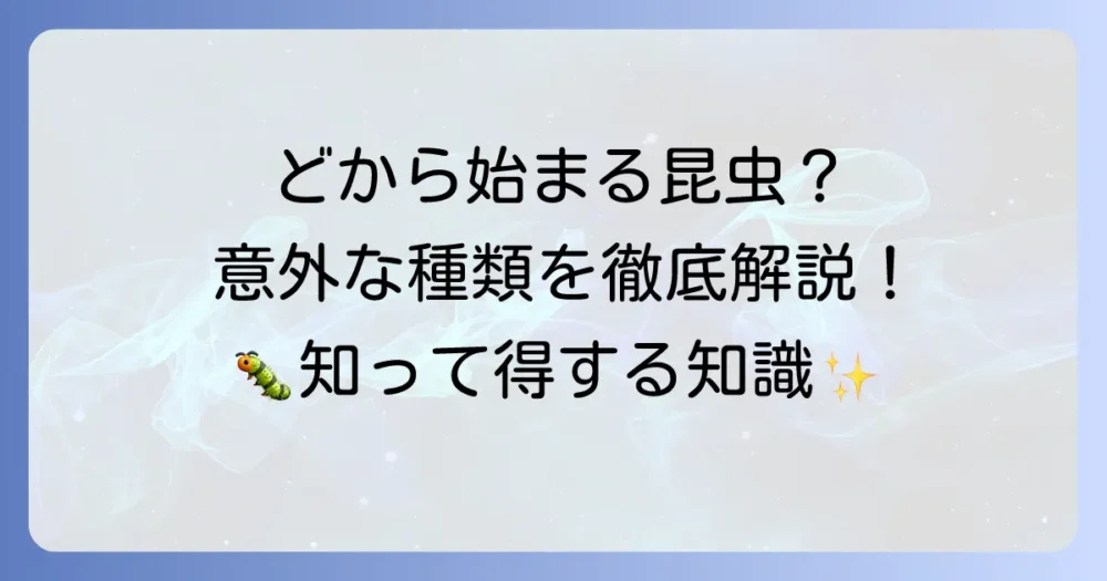 「ど」から始まる昆虫を徹底解説！身近な虫から珍しい種類まで
