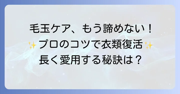 ティファール毛玉取り器を最大限に活用する使い方とコツ