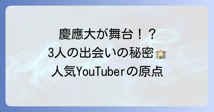 ケビンズイングリッシュルームの結成秘話と大学生活