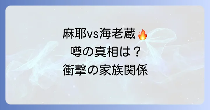 市川海老蔵さんとの関係と子供に関する憶測