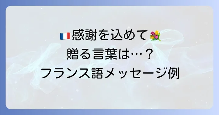 胡蝶蘭を贈る際に役立つフランス語のメッセージ例