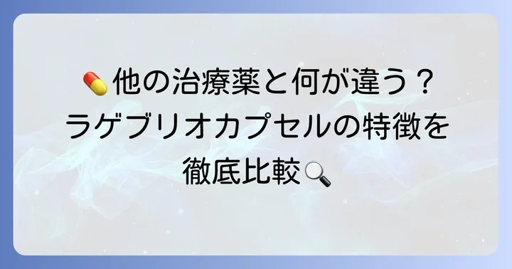 他の新型コロナ治療薬との比較：ラゲブリオカプセルの位置づけ