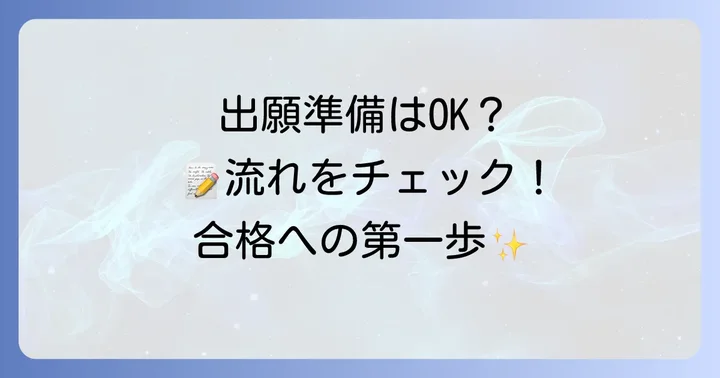 コザ高校特色選抜の募集要項と出願の流れ