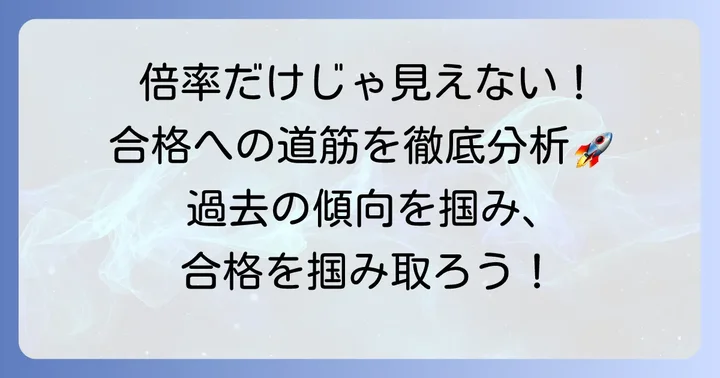 コザ高校特色選抜の倍率と過去の傾向