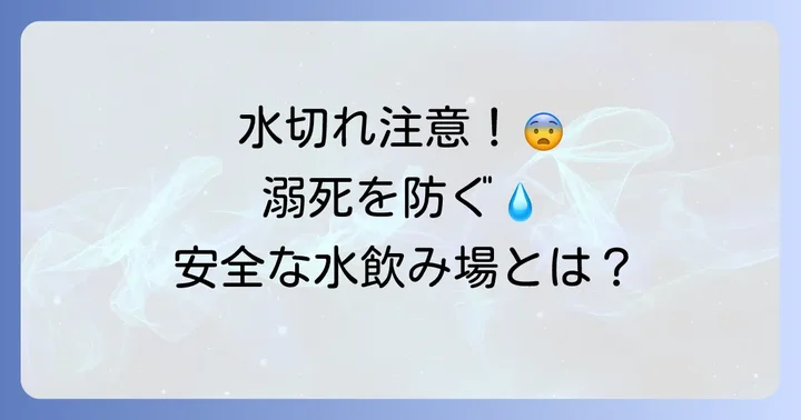エンマコオロギの水分補給の重要性と安全な方法