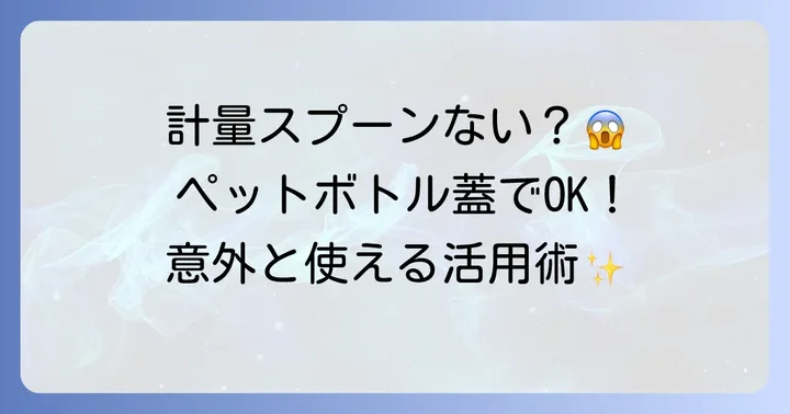 より正確な計量が必要な場合の選択肢