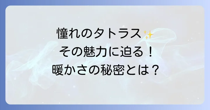 タトラスフトダウンレディースの魅力とは？洗練されたデザインと機能性