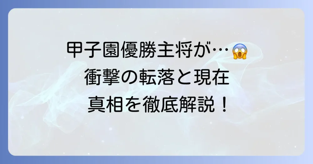 千丸剛氏のいじめ問題の真相を徹底解説！駒澤大学野球部での出来事から現在の活動まで