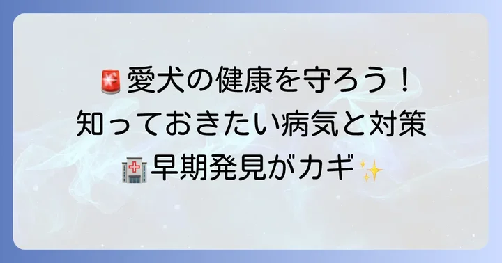 チワピン成犬の健康管理と注意したい病気