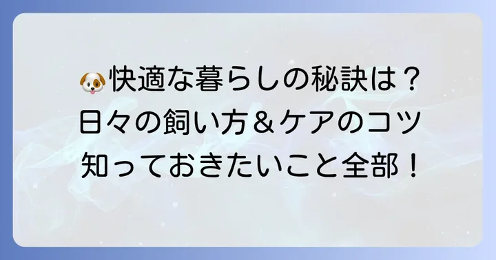 マルチワワ成犬との暮らし方と飼育のコツ