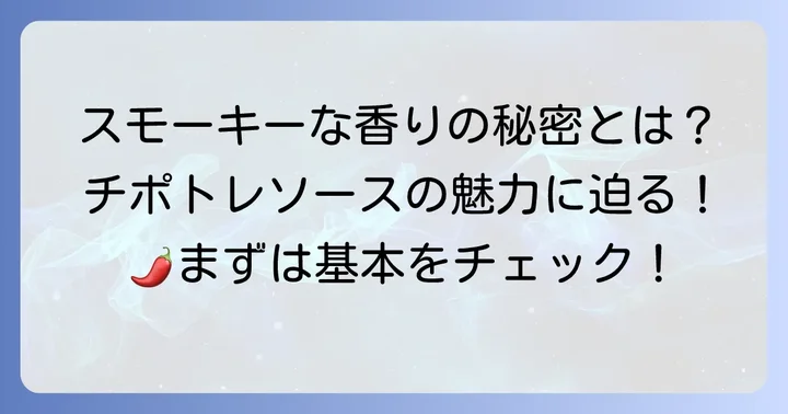チポトレソースとは？その魅力と特徴
