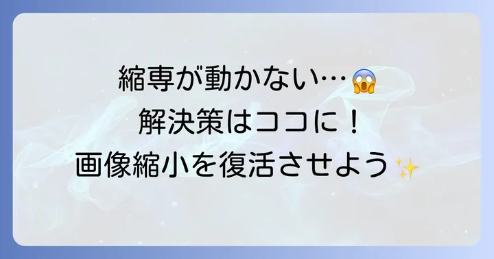 縮専が使えない時の具体的な解決策