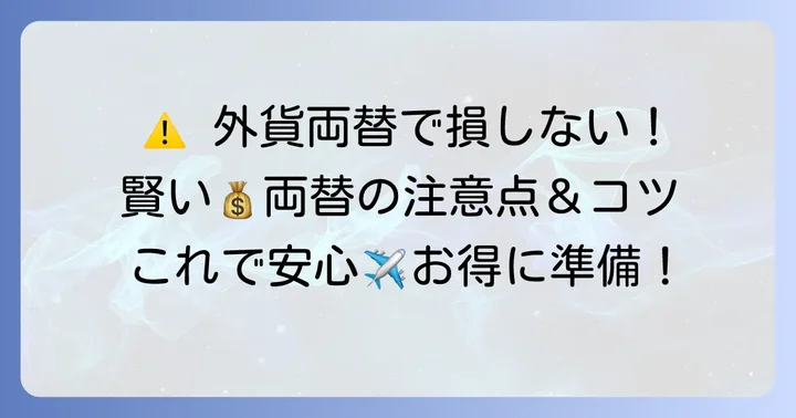 千葉銀行で外貨両替する際の注意点とコツ