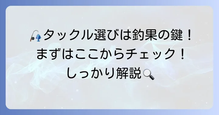 チヌ落とし込みジグヘッドに必要なタックル