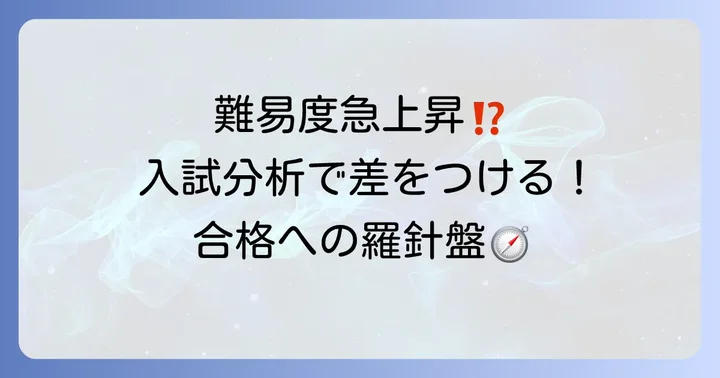 千葉県公立高校入試「難しかった」と感じたのはなぜ？難易度を徹底分析