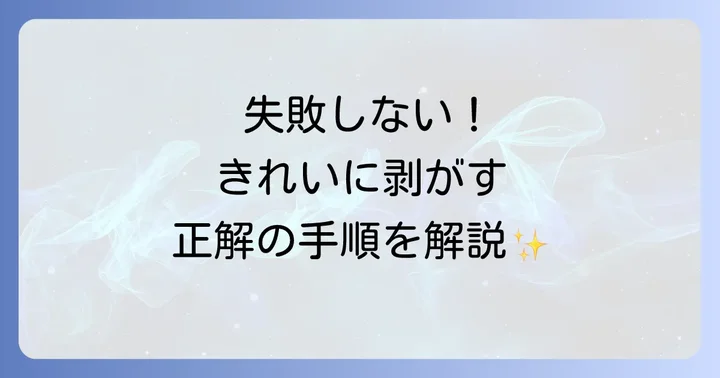 ラッカーうすめ液を使った塗装剥がしの具体的な進め方