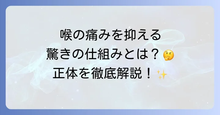 トラネキサム酸の基本的な作用と効果
