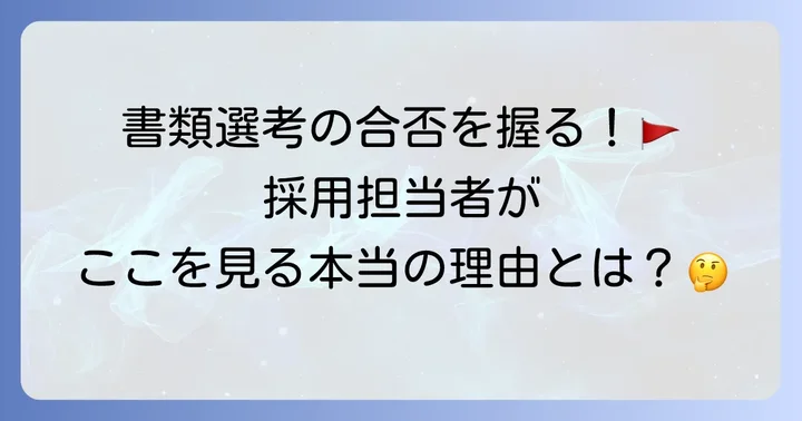 職歴要約とは？採用担当者が注目する理由