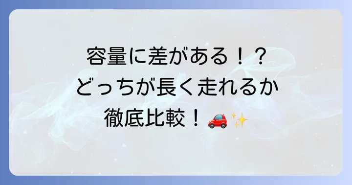 ヤリスクロスガソリン車のタンク容量は？ハイブリッド車との違いも