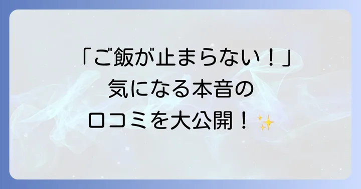 ソラチ豚丼のたれの口コミと評判！実際に使った人の声
