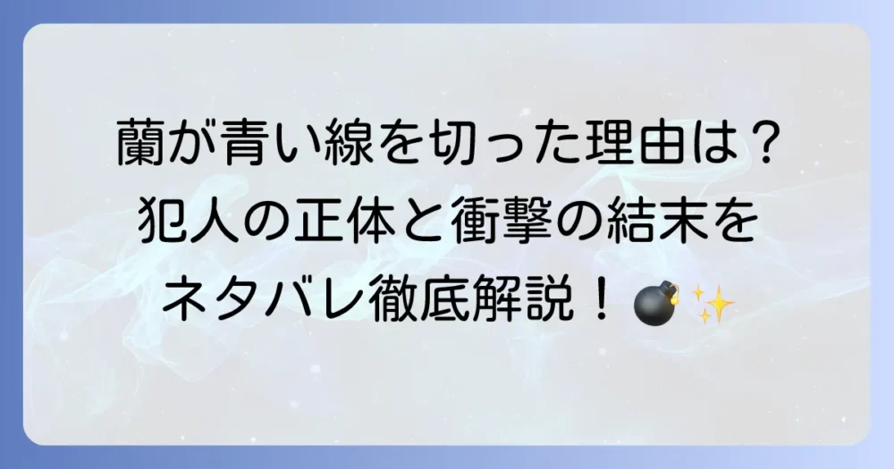 時計じかけの摩天楼のネタバレ徹底解説！犯人や結末、そして新一と蘭の絆を深掘り
