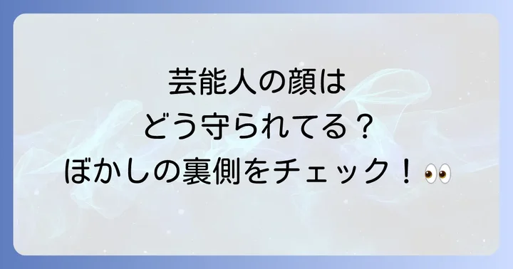 ストリートビューとプライバシー保護の現状