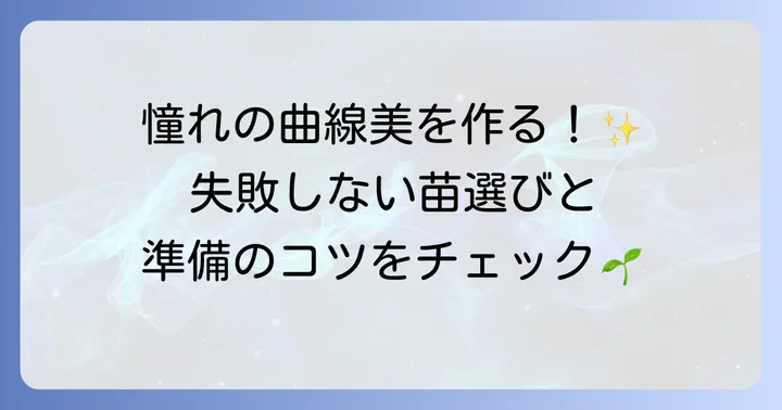 踊り葉牡丹を作るための準備