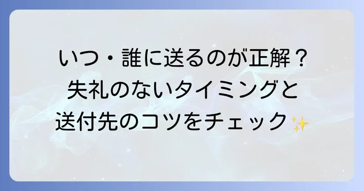 代表交代挨拶状を送るタイミングと送付範囲