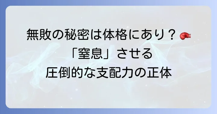 ハビブの身長がファイトスタイルに与える影響
