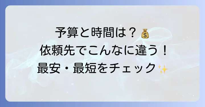 ベビーGの電池交換にかかる料金と時間