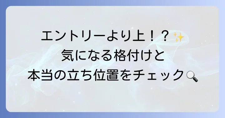 ボーム&メルシエの格付けと市場での立ち位置